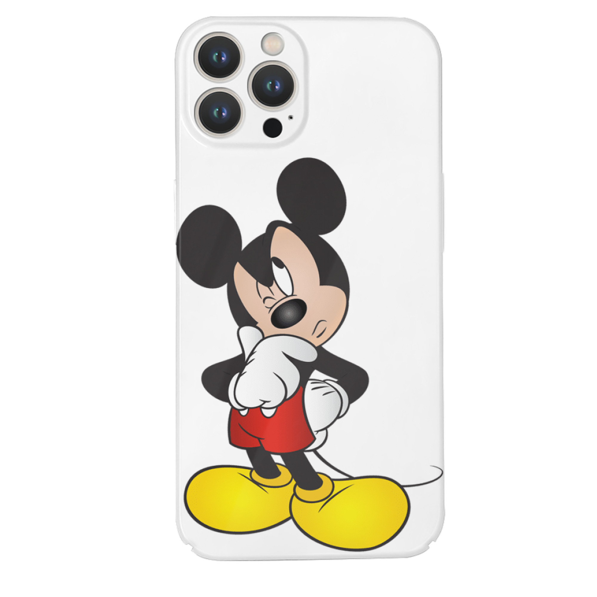（画像用） ミッキーマウス Mickey Mouse 【iPhone 14シリーズ対応】ハードケース